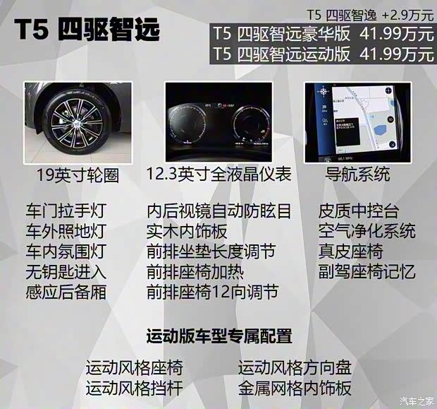 沃尔沃亚太 沃尔沃XC60 2021款 T5 四驱智远豪华版 沃尔沃亚太 沃尔沃XC60 2021款 T5 四驱智远豪华版