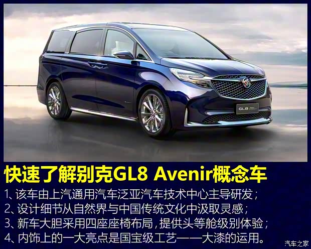 上汽通用別克 別克GL8 2019款 Avenir概念車
