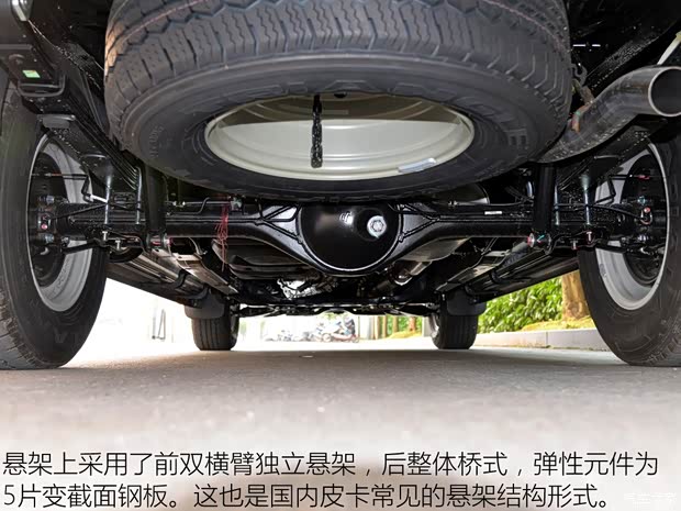 江西五十铃 铃拓 2018款 2.5T四驱豪华款JE4D25Q5A