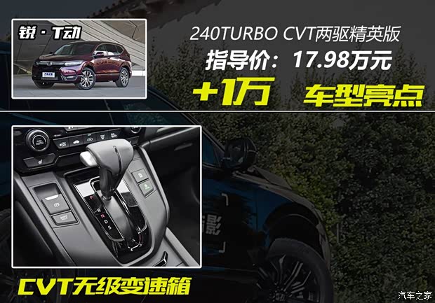 廣汽本田 皓影 2020款 240TURBO CVT兩驅(qū)精英版