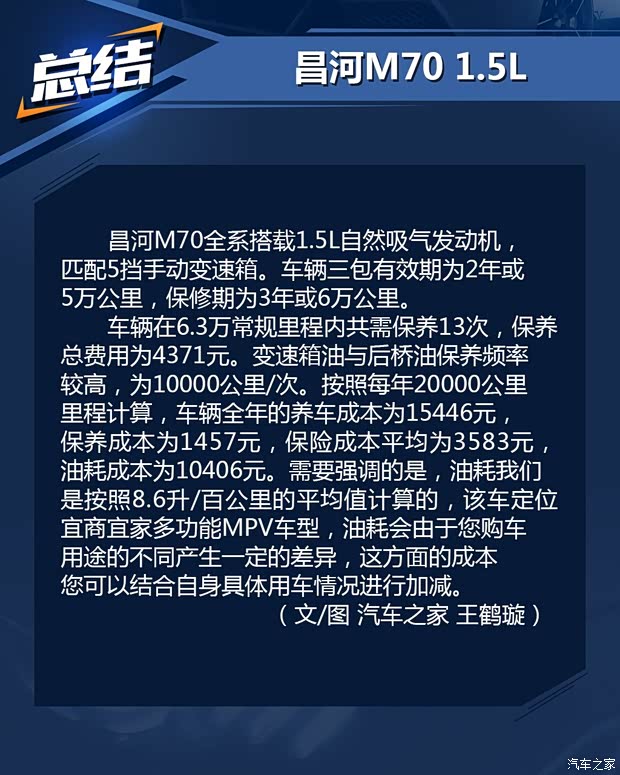 昌河汽车 昌河M70 2017款 1.5L 手动豪华舱