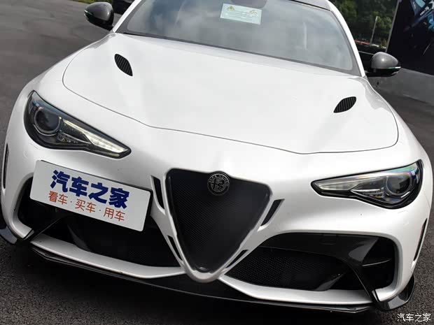 阿爾法·羅密歐 Giulia 2021款 GTAm 試裝車