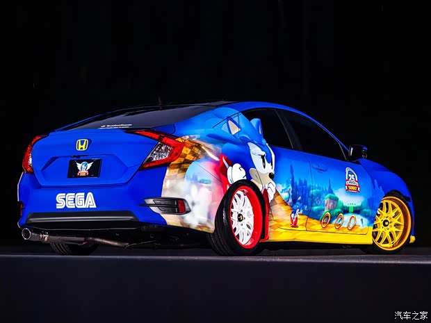 本田(进口) 思域(海外) 2016款 Sonic the Hedgehog for Comic