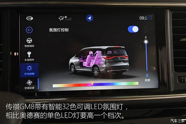 广汽乘用车 传祺GM8 2018款 320T 旗舰版