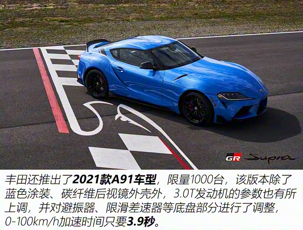 豐田(進(jìn)口) SUPRA 2021款 GR SUPRA 3.0T 標(biāo)準(zhǔn)型