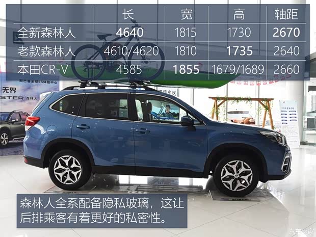 斯巴魯 森林人 2019款 2.0i 豪華版