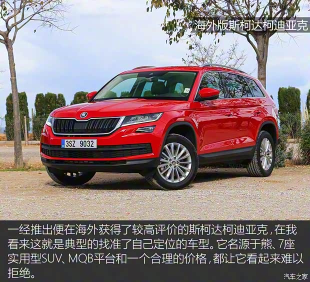 斯柯達(dá)(進(jìn)口) 柯迪亞克(海外) 2016款 基本型