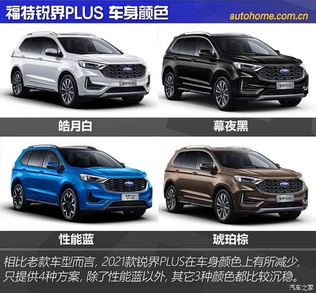 長安福特 銳界 2021款 PLUS EcoBoost 245 兩驅(qū)豪銳型 7座