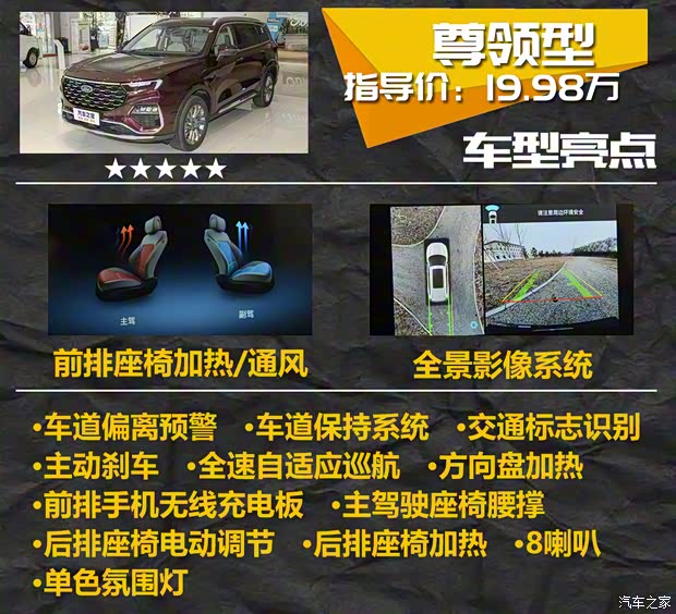 江鈴福特 領(lǐng)裕 2021款 EcoBoost 225 尊領(lǐng)型