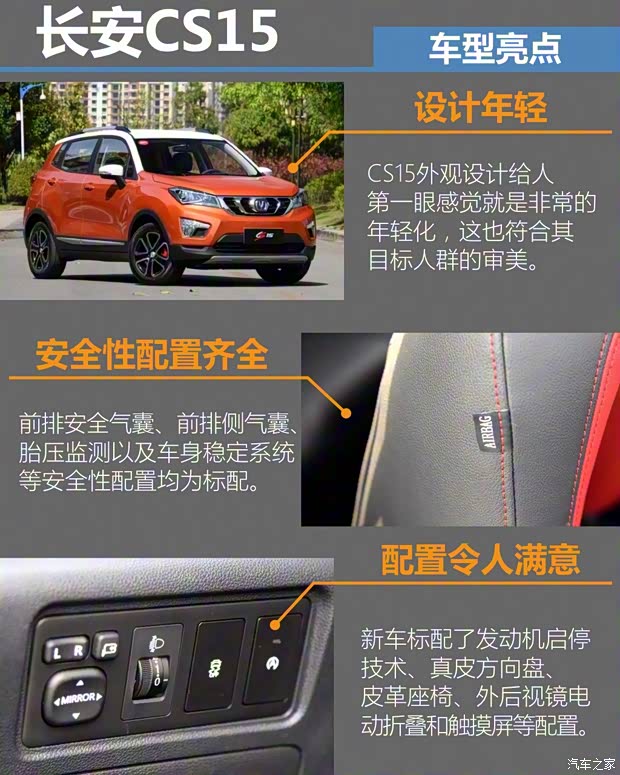 長安汽車 長安CS15 2016款 1.5L 手動(dòng)尊貴版