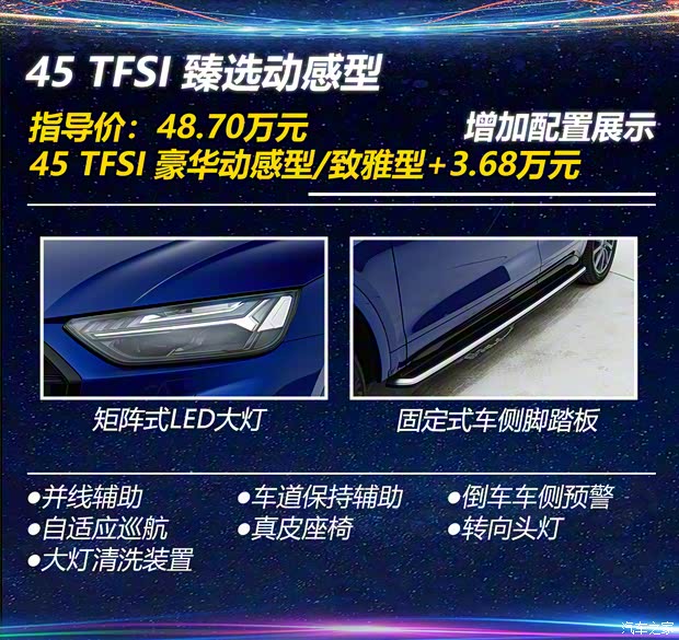 一汽-大众奥迪 奥迪Q5L 2021款 45 TFSI 豪华致雅型 一汽-大众奥迪 奥迪Q5L 2021款 45 TFSI 豪华致雅型