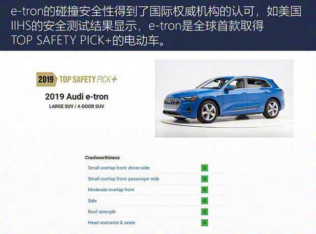 奥迪(进口) 奥迪e-tron 2019款 55 quattro 专享型 奥迪(进口) 奥迪e-tron 2019款 55 quattro 专享型
