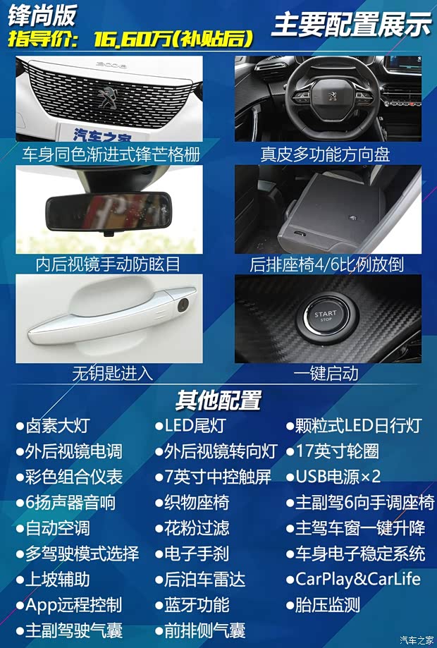 东风标致 标致e2008 2020款 3D臻尚版 东风标致 标致e2008 2020款 3D臻尚版