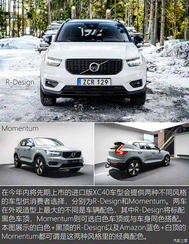 沃爾沃(進口) 沃爾沃XC40 2018款 基本型