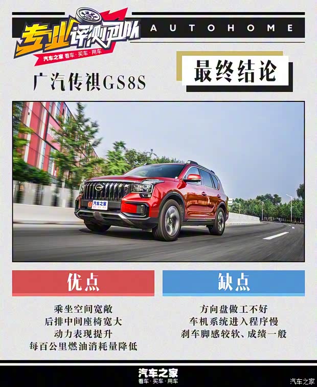 广汽乘用车 传祺GS8 2020款 GS8S 390T 两驱豪华智联版 广汽乘用车 传祺GS8 2020款 GS8S 390T 两驱豪华智联版