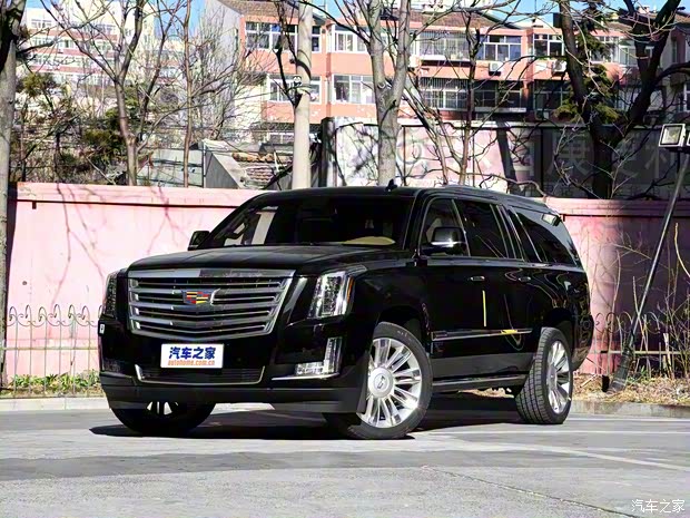 凱迪拉克(進(jìn)口) 凱雷德ESCALADE 2017款 6.2L ESV鉑金版加長型