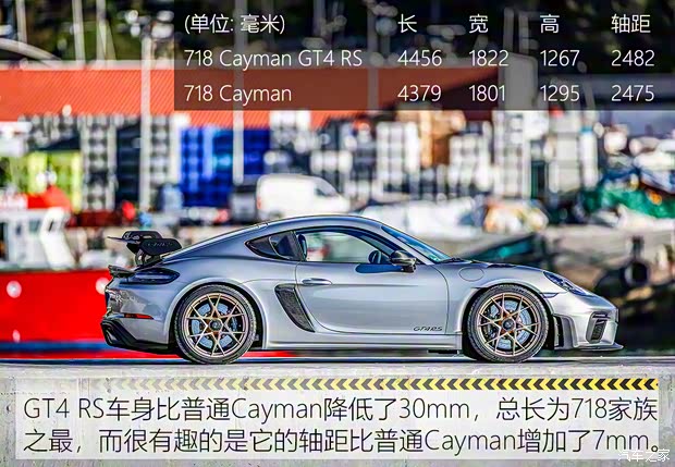 保時(shí)捷 保時(shí)捷718 2022款 Cayman GT4 RS 4.0L