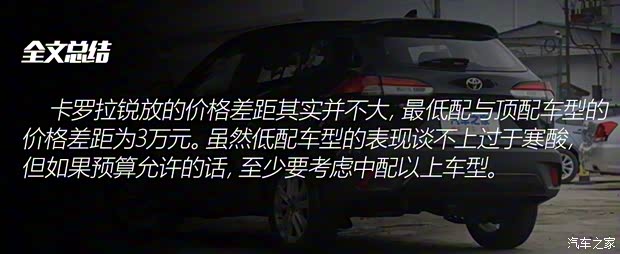 一汽豐田 卡羅拉銳放 2022款 2.0L 先鋒版 一汽豐田 卡羅拉銳放 2022款 2.0L 先鋒版