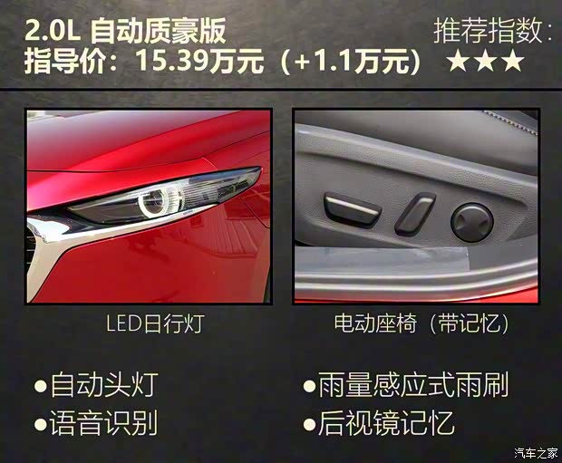 長安馬自達(dá) 馬自達(dá)3 Axela昂克賽拉 2020款 2.0L 自動質(zhì)豪版