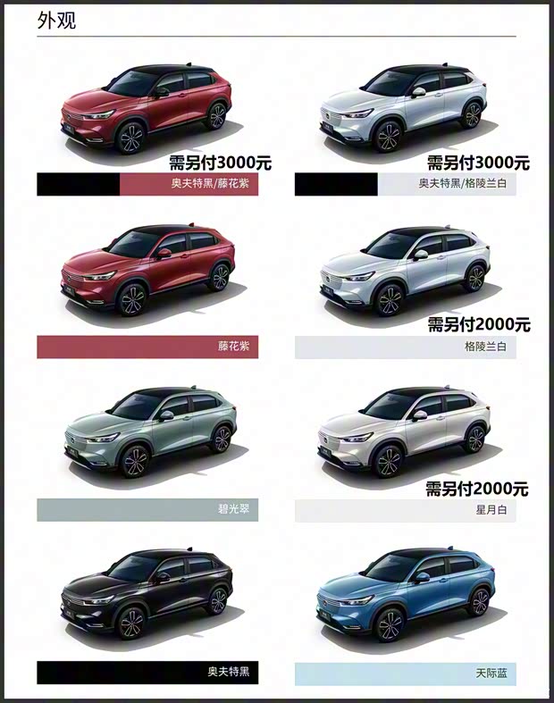 广汽本田 缤智 2023款 1.5L CVT豪华版 广汽本田 缤智 2023款 1.5L CVT豪华版