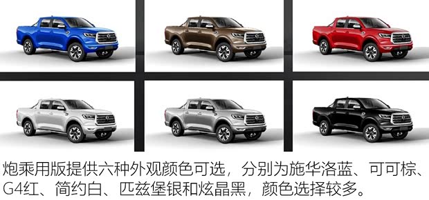 长城汽车 炮 2019款 2.0T四驱尊享版小双GW4C20B