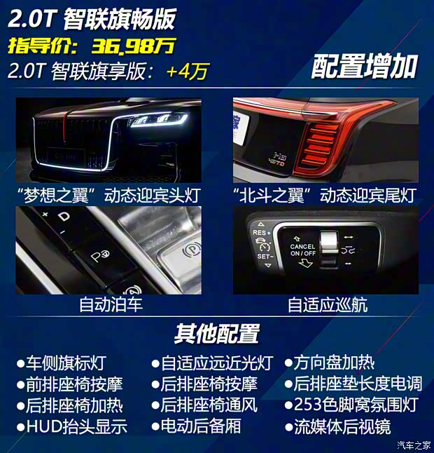 一汽红旗 红旗H9 2020款 2.0T 智联旗享版