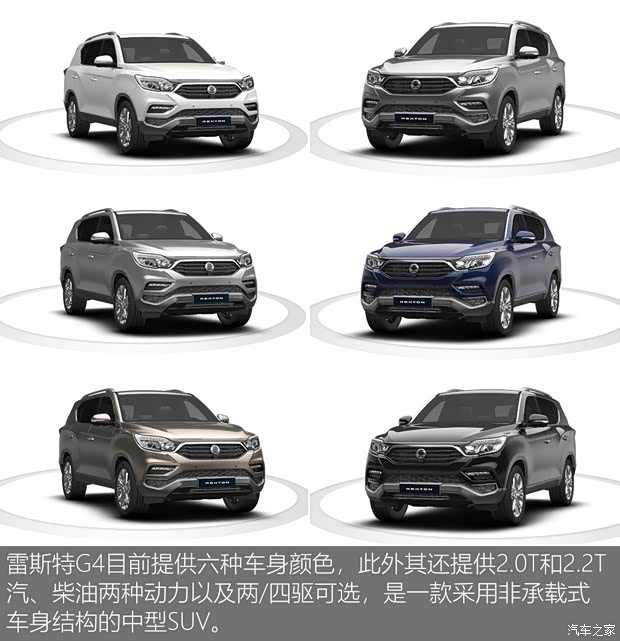 雙龍汽車 雷斯特 2019款 雷斯特G4 2.2T 四驅(qū)豪華版 7座 柴油