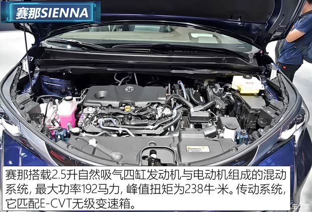 广汽丰田 赛那SIENNA 2021款 2.5L混动 铂金版