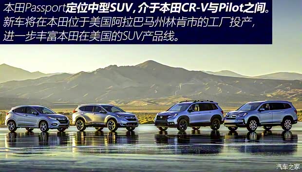 本田(進(jìn)口) Passport 2019款 基本型