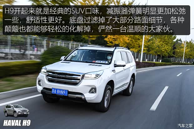 长城汽车 哈弗H9 2020款 2.0T 汽油四驱尊享型 5座