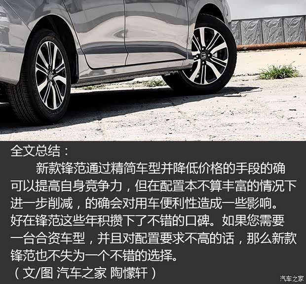 广汽本田 锋范 2018款 1.5L CVT型动Pro版