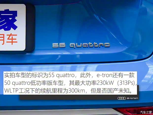 奥迪(进口) 奥迪e-tron 2019款 55 quattro 专享型 奥迪(进口) 奥迪e-tron 2019款 55 quattro 专享型