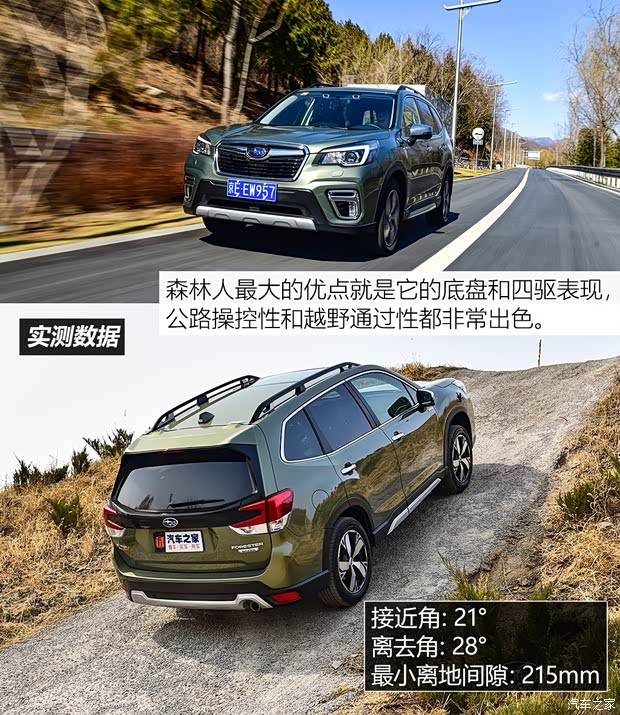 斯巴鲁 森林人 2019款 2.0i 智擎旗舰版EyeSight