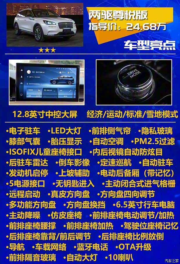 長安林肯 冒險家 2020款 2.0T 四驅尊耀版