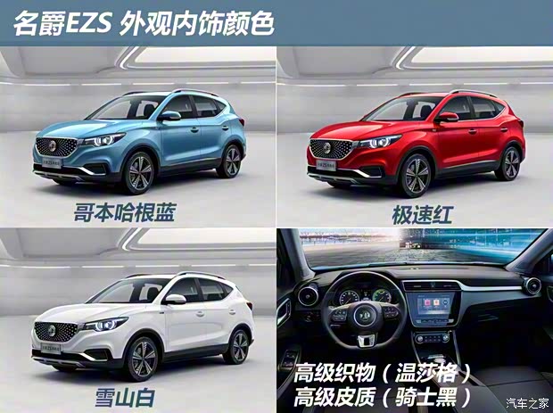 上汽集团 名爵EZS纯电动 2019款 E-Lite版