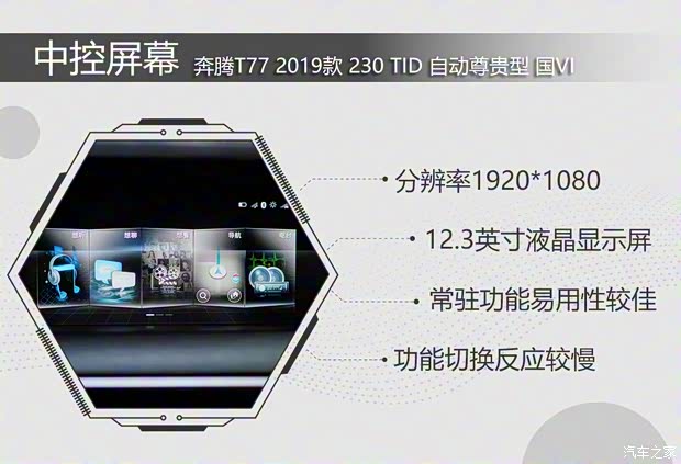 一汽奔騰 奔騰T77 2019款 230 TID 自動(dòng)尊貴型 國V