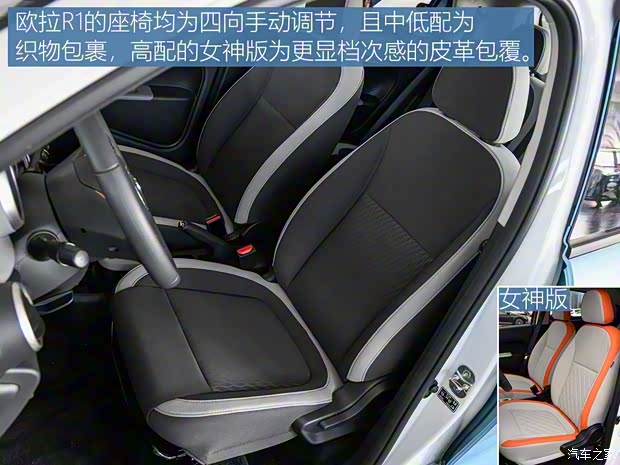 长城汽车 欧拉R1 2019款 351km 灵趣版