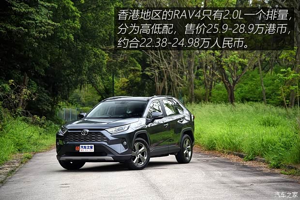 丰田(进口) 丰田RAV4(进口) 2019款 基本型