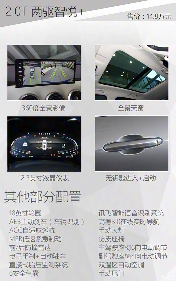 長城汽車 WEY VV6 2021款 2.0T 四驅(qū)智馭+