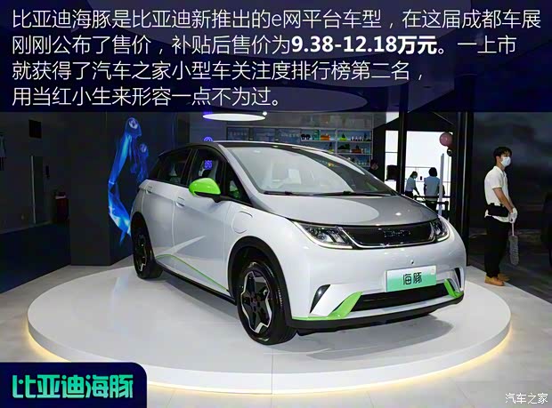 比亞迪 海豚 2021款 405km 自由版