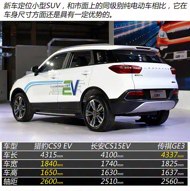 獵豹汽車 獵豹CS9新能源 2017款 EV版