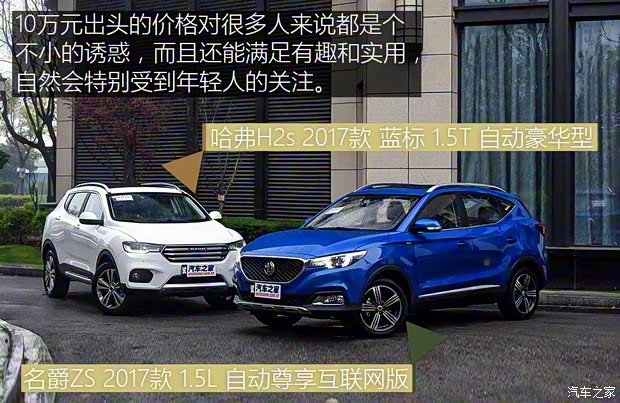 长城汽车 哈弗H2s 2017款 蓝标 1.5T 自动豪华型