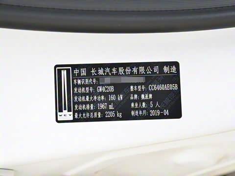 2019�� 2.0T ���������� ��VI