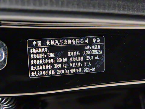 2022�� 3.0T ����ʿ�޶��� 5��