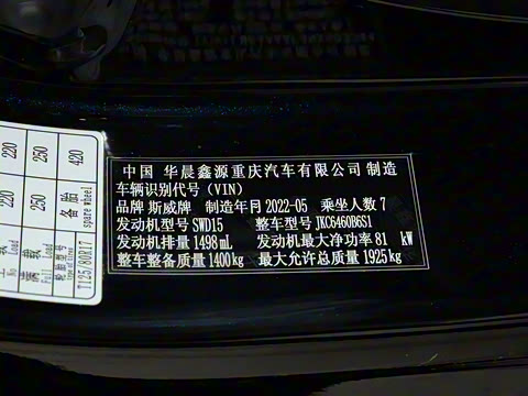 2022�� 1.5L �ֶ������� 7��