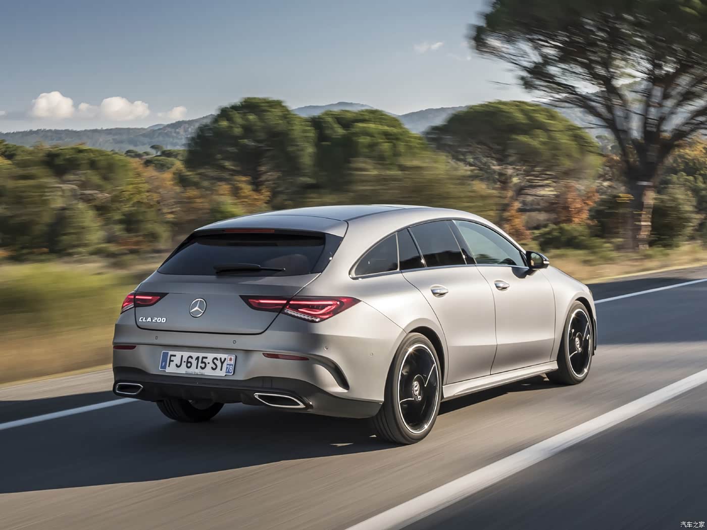 汽车之家|奔驰cla|2020款 cla 200 shooting brake amg line|外观