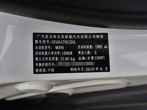 2019�� 2.0L ���������� ��VI