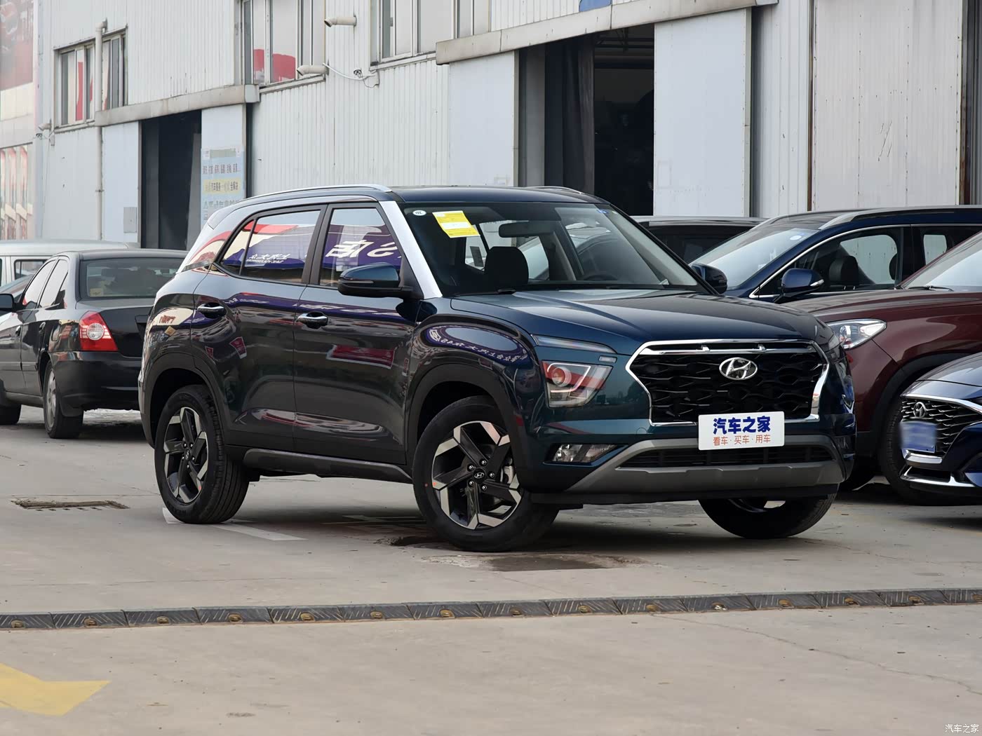 5l cvt gls智能型此配置为选装,请以实车为准北京现代ix25  2020款 1.