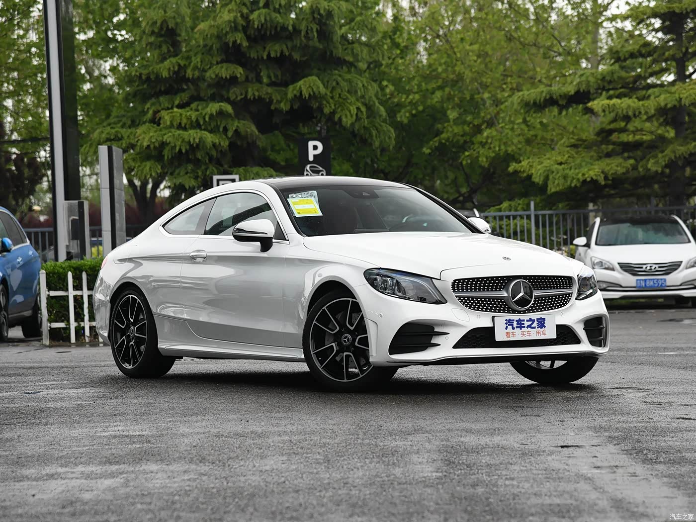 奔驰c级(进口) 2019款 c 300 轿跑车 4836496图片_奔驰_汽车图库_汽车