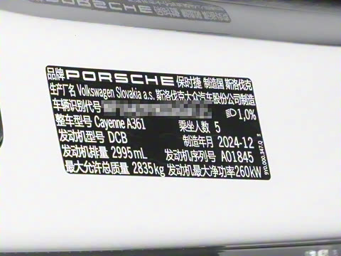 2025�� Cayenne 3.0T ���ΰ�